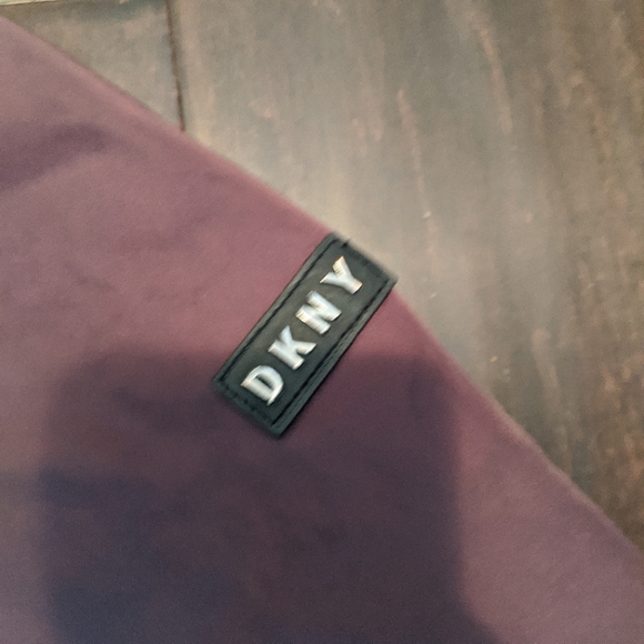 NWOT DKNY Nylon Purple Bomber - Picture 7 of 9